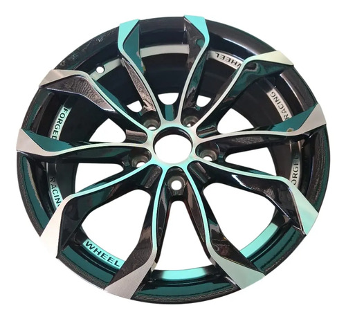 Juego De 4 Rin 16x7.0j  5x112 Et35 Cb:66.56 Negro Negro