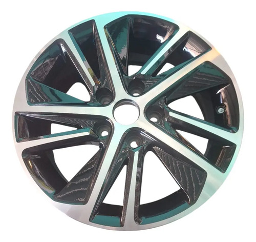 [MLM2672078571] Juego De 4 Rin 16x6.5j  5/114.3 Et35 Aluminium Negro