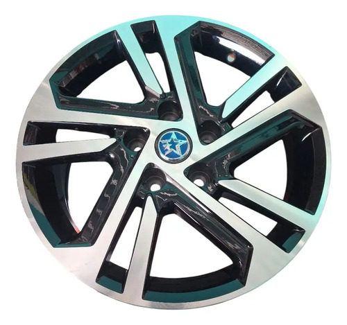 4 Pack Rims 16x6.5j C:7.1 Et:37 Negro