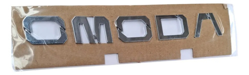 Emblema De Letras Trasero Omoda O5/gt Plateado