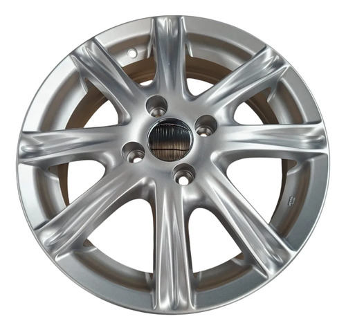 4 Pack Rin 15x5  4 /100 Et 44 Cb 54.1 Plateado Plateado