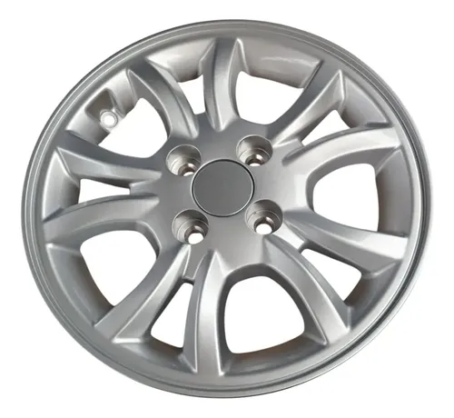 4 Pack Rin 14x6 4 /100 Et 44 Cb 56.5 Plateado Plateado