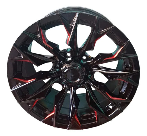 Juego De 4 Rin 18* 9.0j 6x139.7 Et:0 Negro