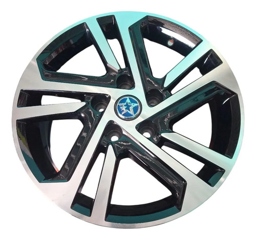4 Pack Rims 16x6.5j C:7.1 Et:37 Negro