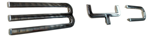 Emblema De Letras Frontal Byd .. Dolfin Mini Byd Plata