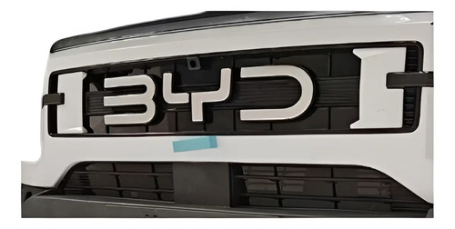 Emblema De Letras Frontal Byd Shark Negro